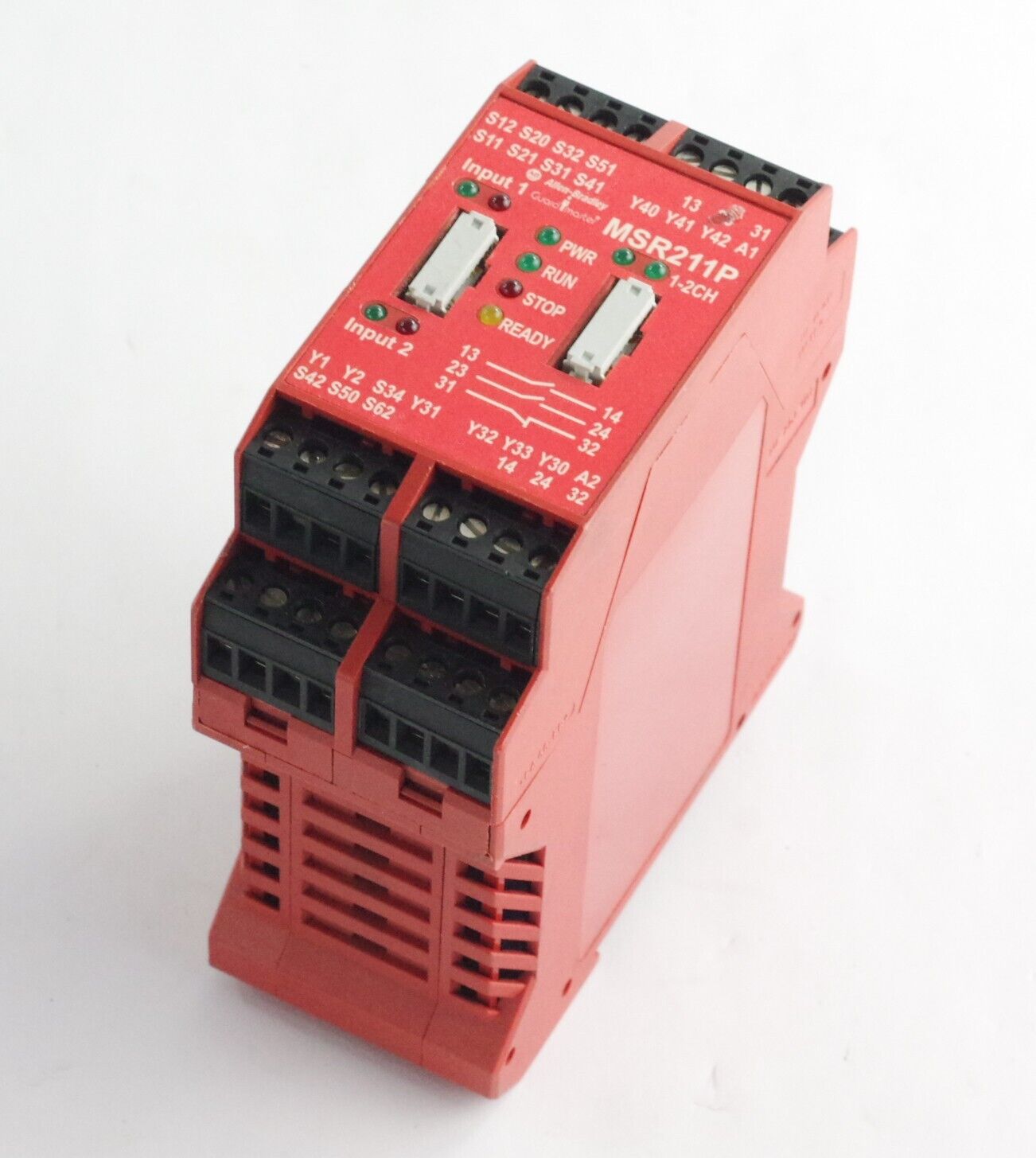 Allen Bradley MSR211P Ser B Guardmaster Safety Relay 24VDC 440R-H23177