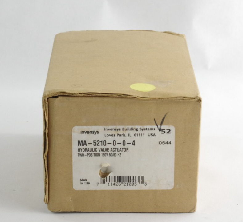 INVENSYS MA-5210-0-0-4 Hydraulic Actuator MA5210004 - Open Box