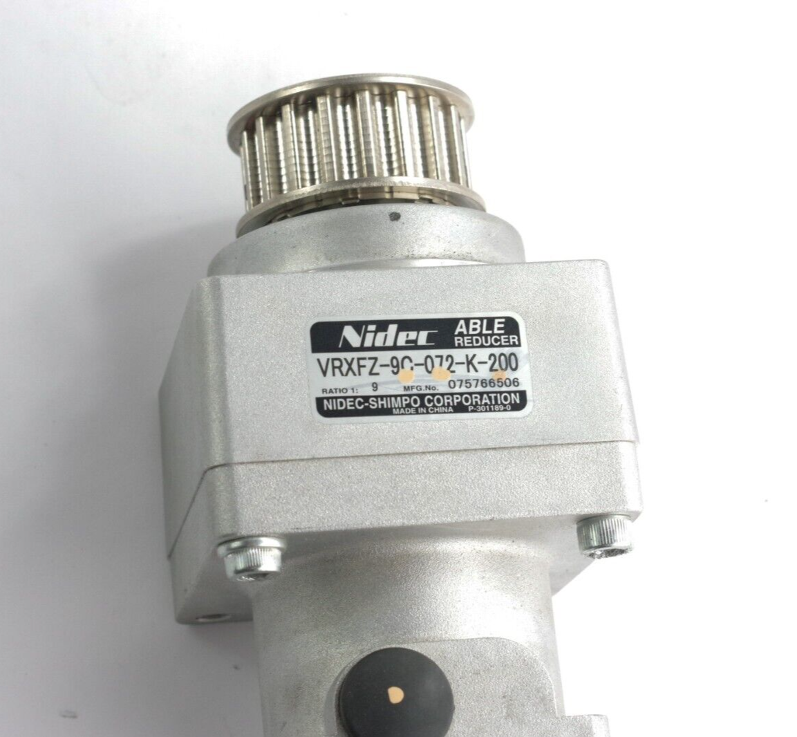 Nidec-Shimpo Corporation Able Reducer VRXFZ-9C-072-K-200 1:9 Ratio P-301189-0