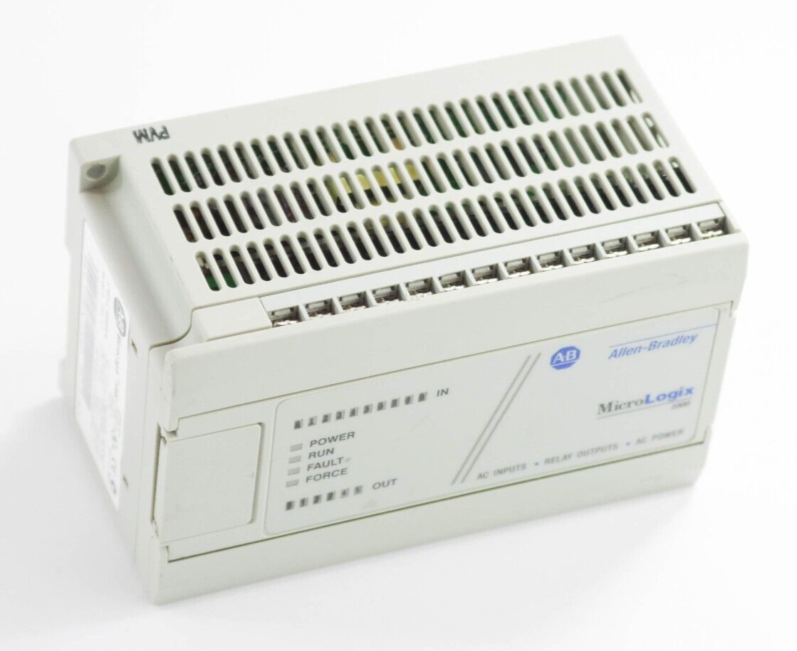 Allen-Bradley 1761-L16AWA / 1761L16AWA Ser E MicroLogix 1000 PLC Controller 120V