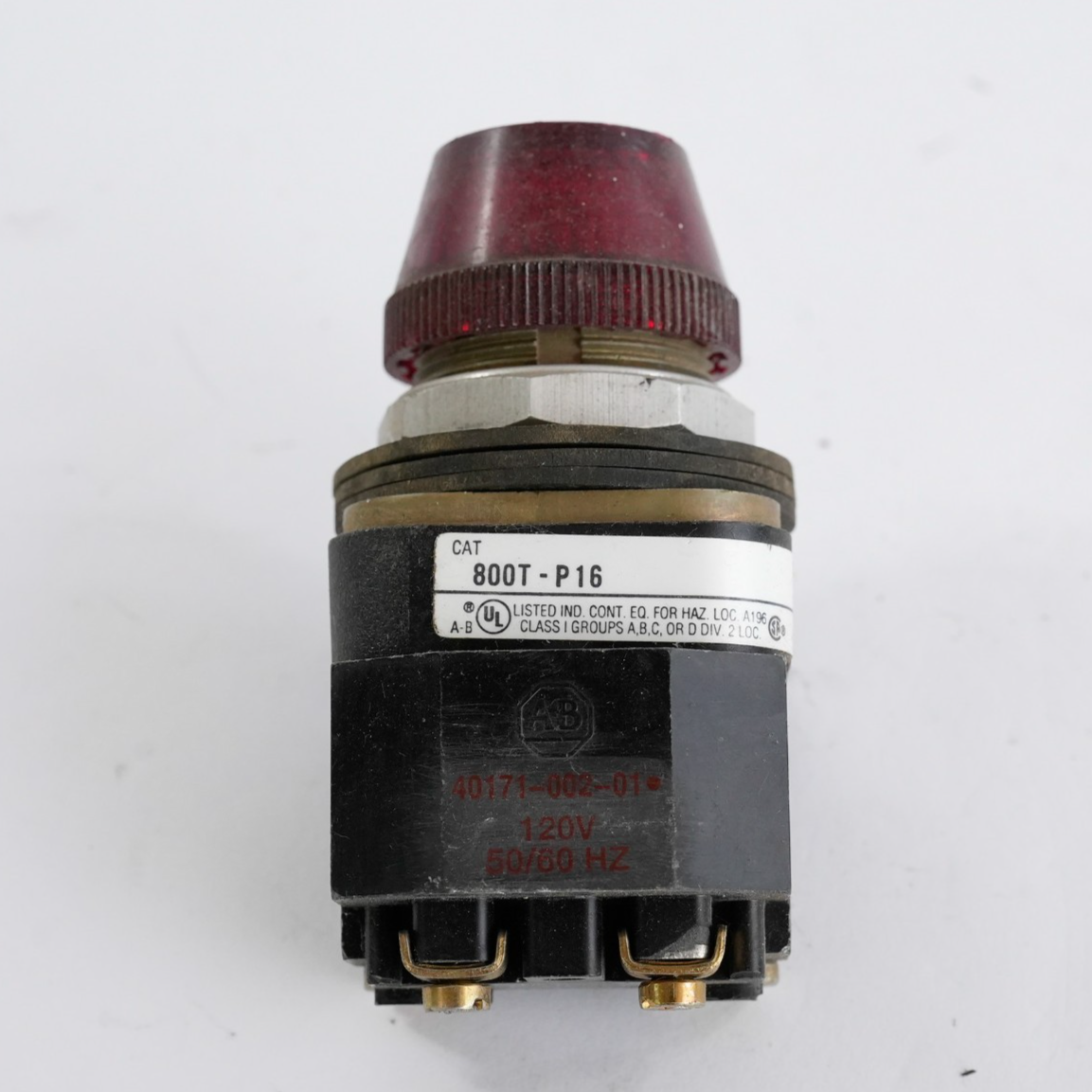 Allen Bradley 800T-P16 /T Red Illuminated Pilot Button 800TP16