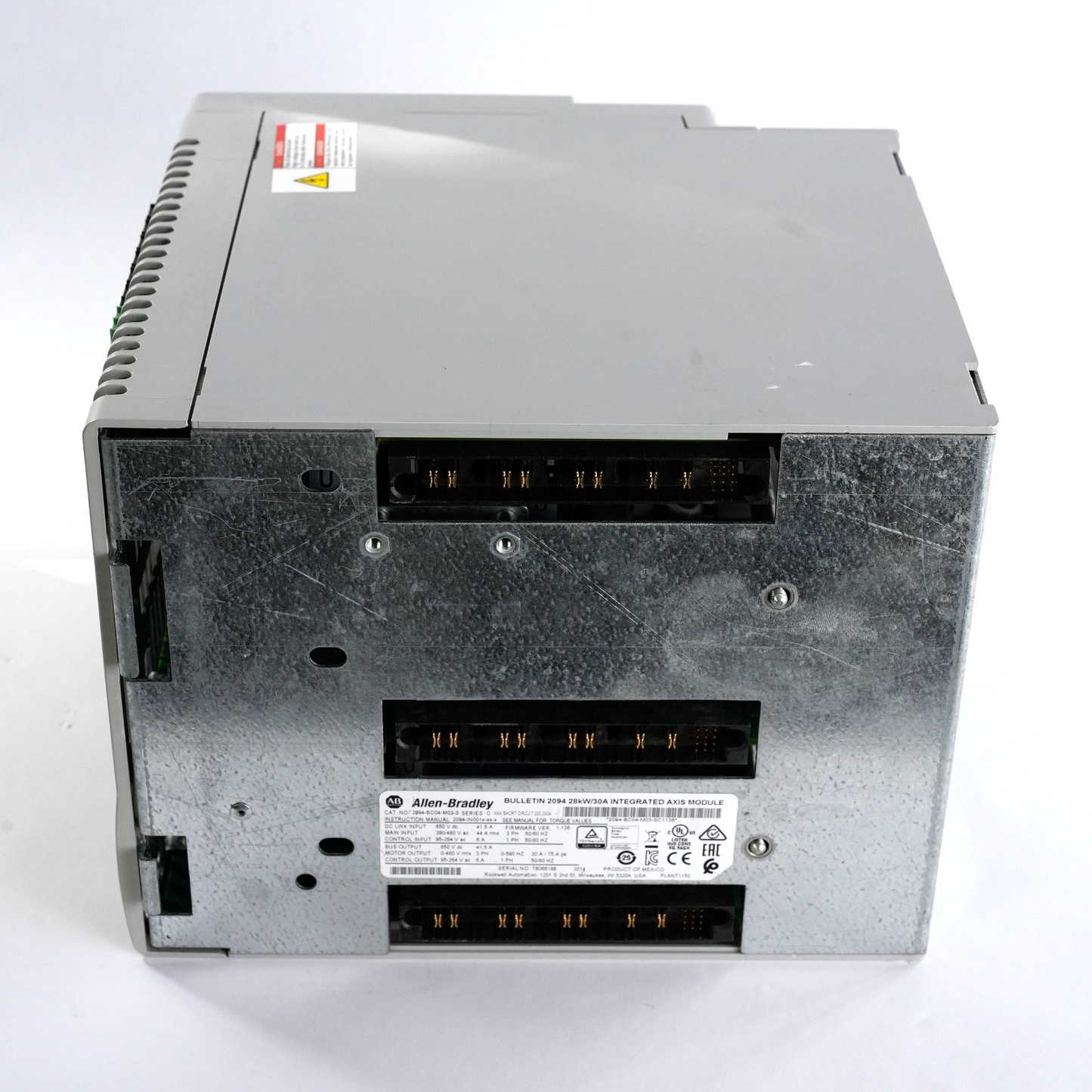 Allen Bradley 2094-BC04-M03-S /C Bulletin 2094 28kW/30A Axis Module Refurbished