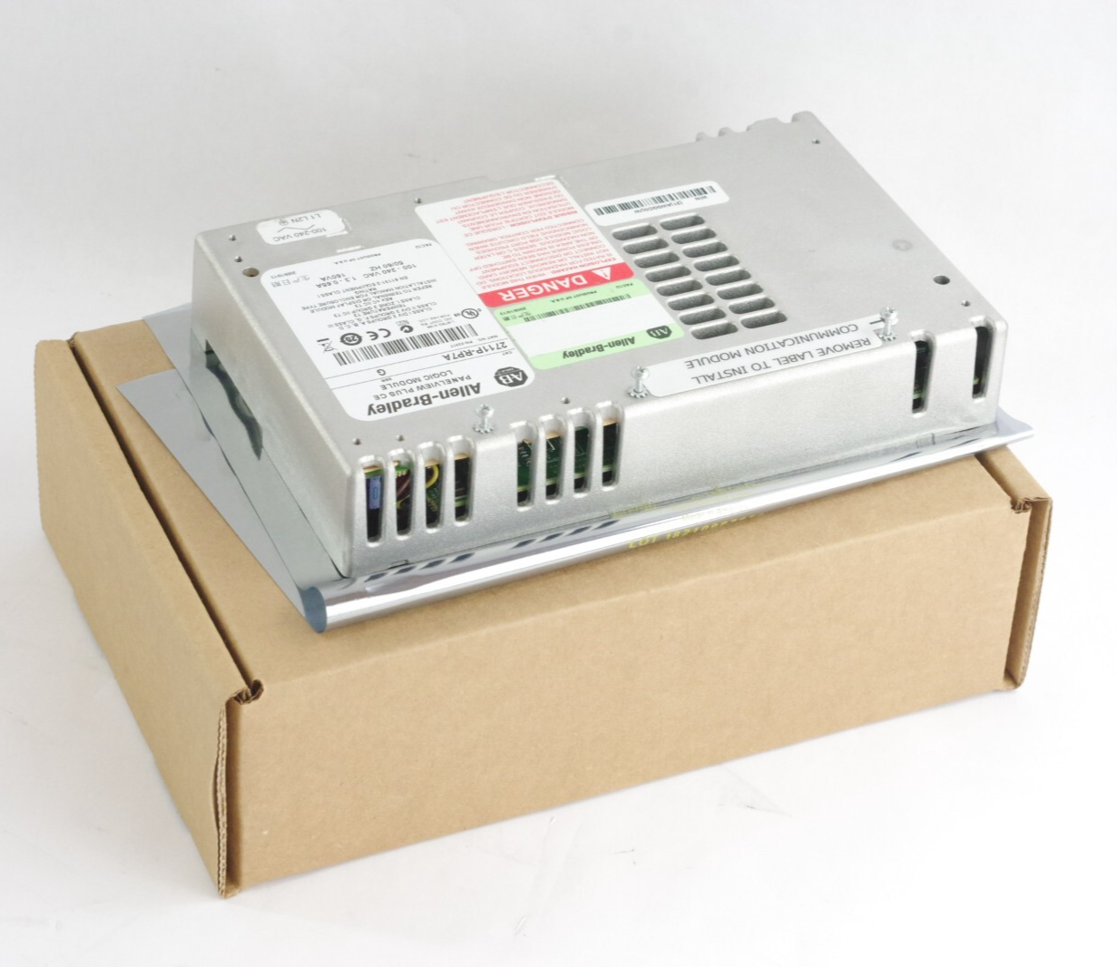 Allen Bradley 2711P-RP7A /G PanelView Plus CE Logic Module 2009 - Installed