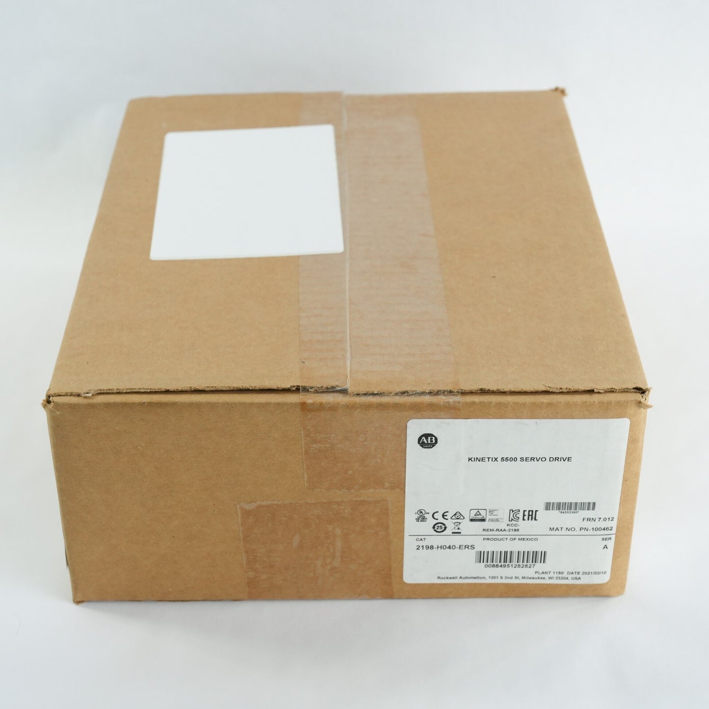 Allen Bradley 2198-H040-ERS Kinetix 5500 /A 3-Phase Servo Drive - Sealed Surplus