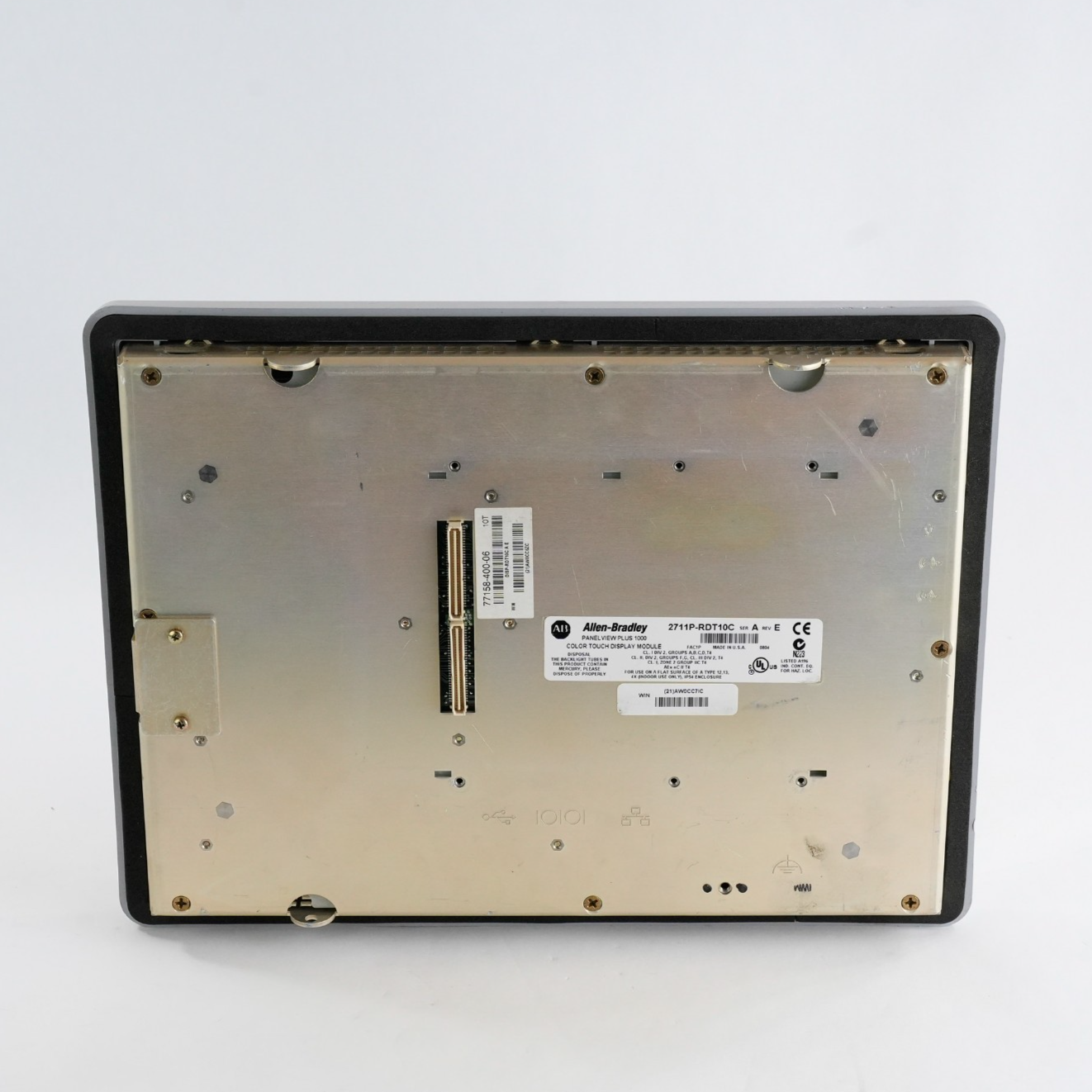Allen Bradley 2711P-RDT10C /A PanelView Plus 1000 10.4 Display - New Overlay