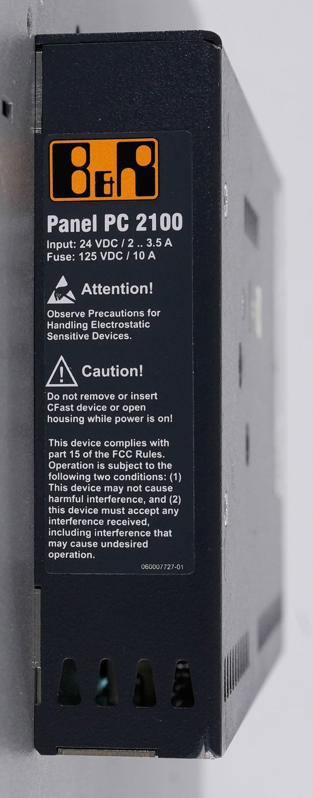 B&R Automation 5PC9:447050.001-00 Panel PC 2100 5AP1120.1505-C01 D0