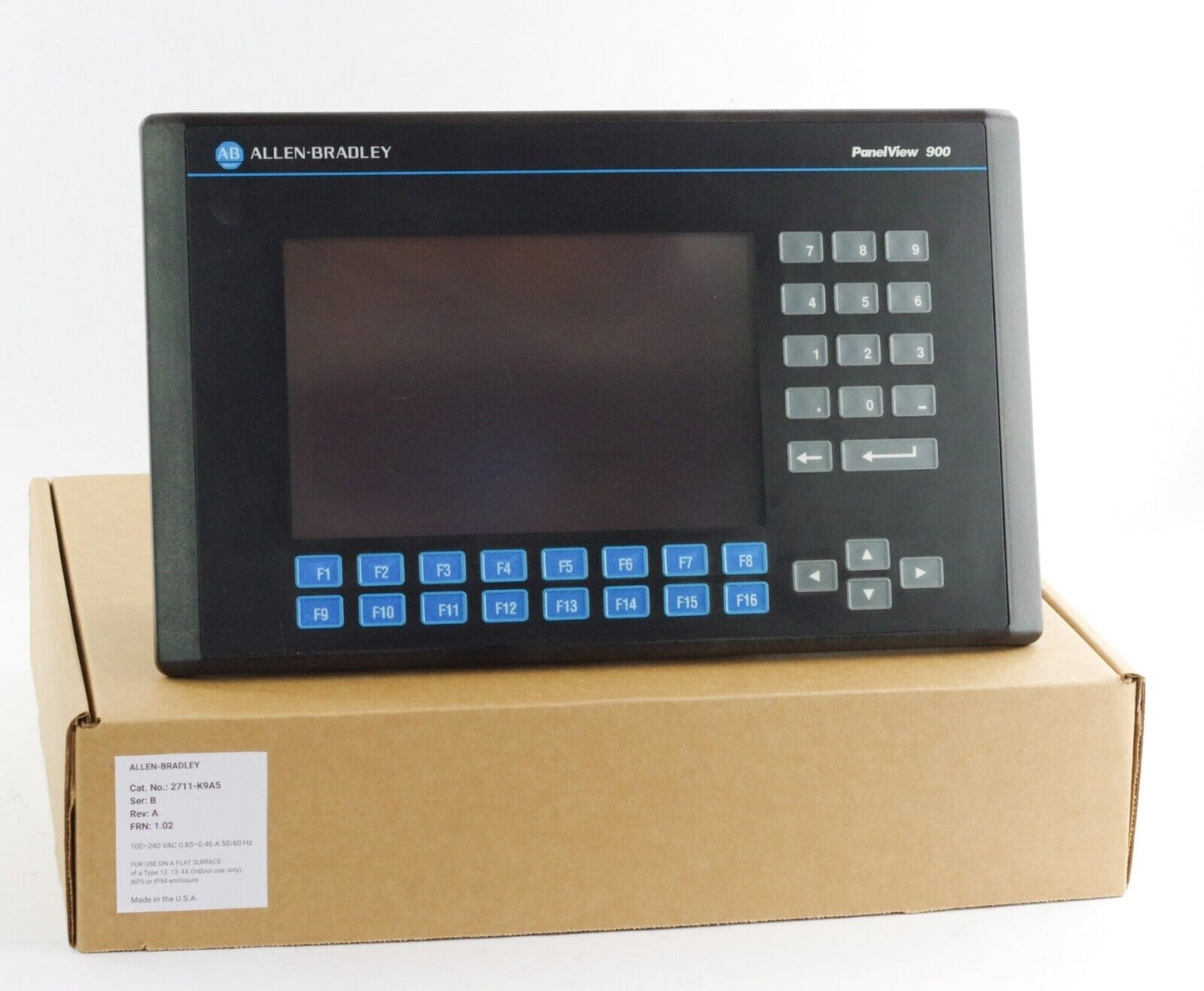 Allen Bradley 2711-K9A5 Ser B Rev A FRN 1.02 Panelview 900 Terminal Refurbished