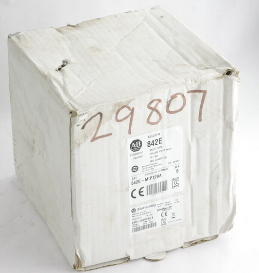 Allen Bradley 842E-MIP12BA Ser B PN-257801 Ethernet / IP Encoder - Open Box
