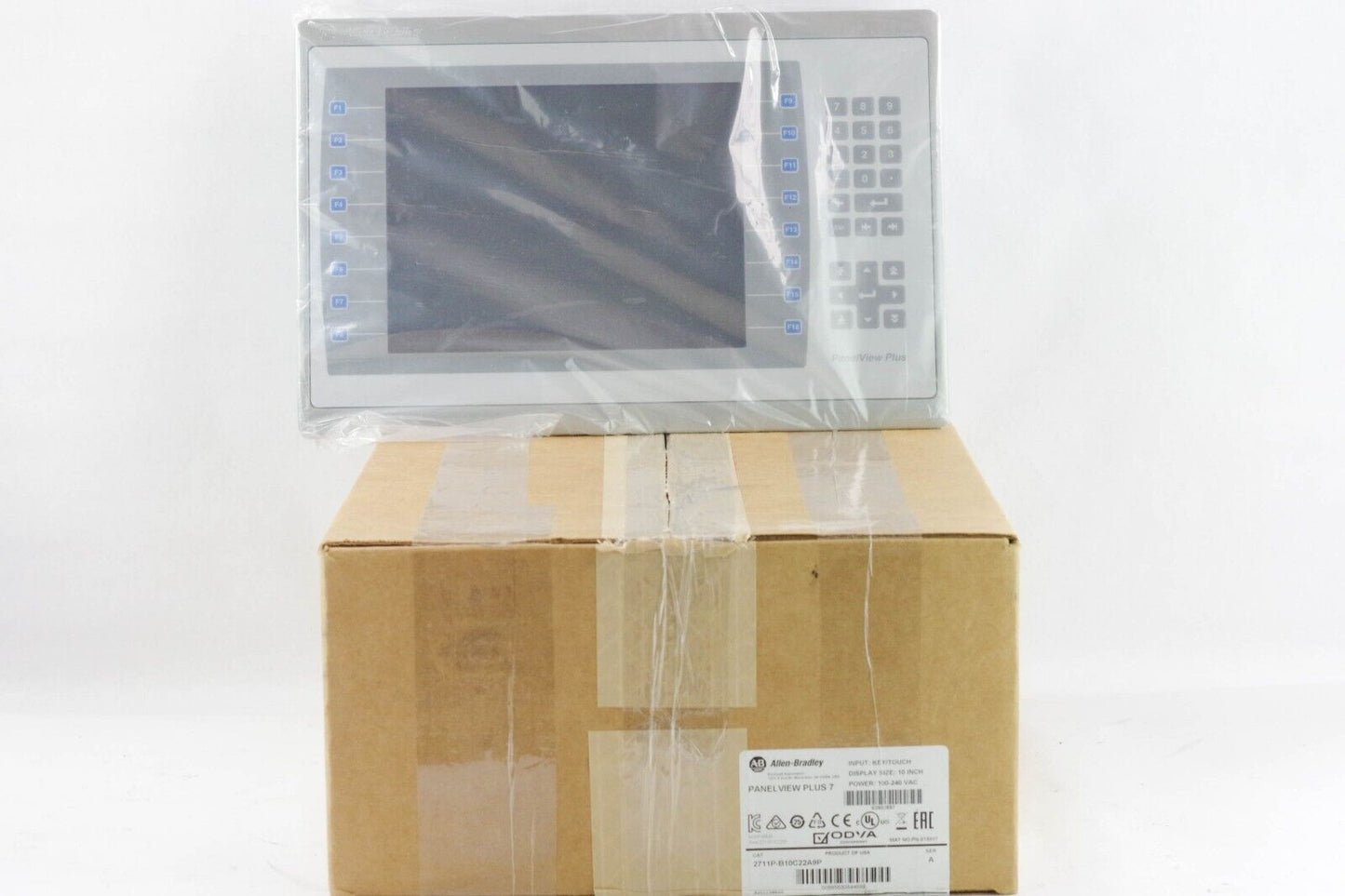 2020 Allen Bradley 2711P-B10C22A9P Ser A PANELVIEW PLUS 7 10" - Open Box