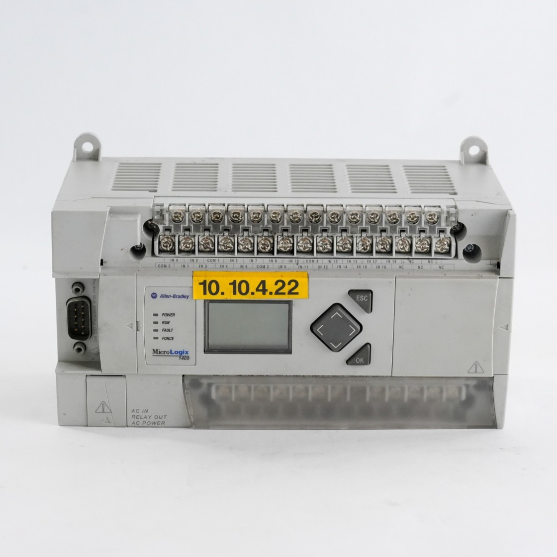 Allen Bradley 1766-L32AWA Ser B FW 11 MicroLogix 1400 Controller 32-Pt PN-70593