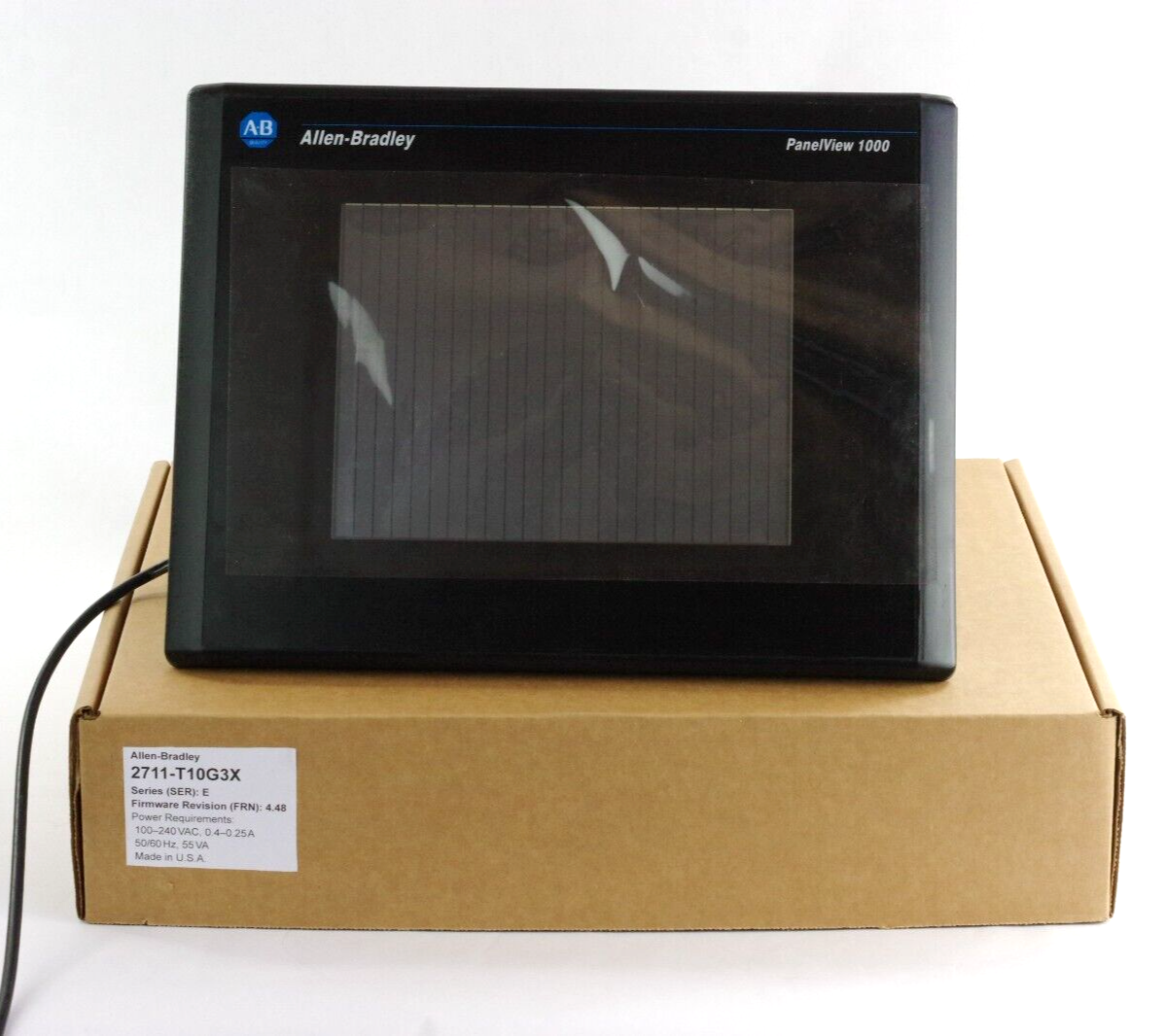 Allen Bradley 2711-T10G3 /E FRN 4.48 PanelView 1000 2711-T10G3X - Refurbished