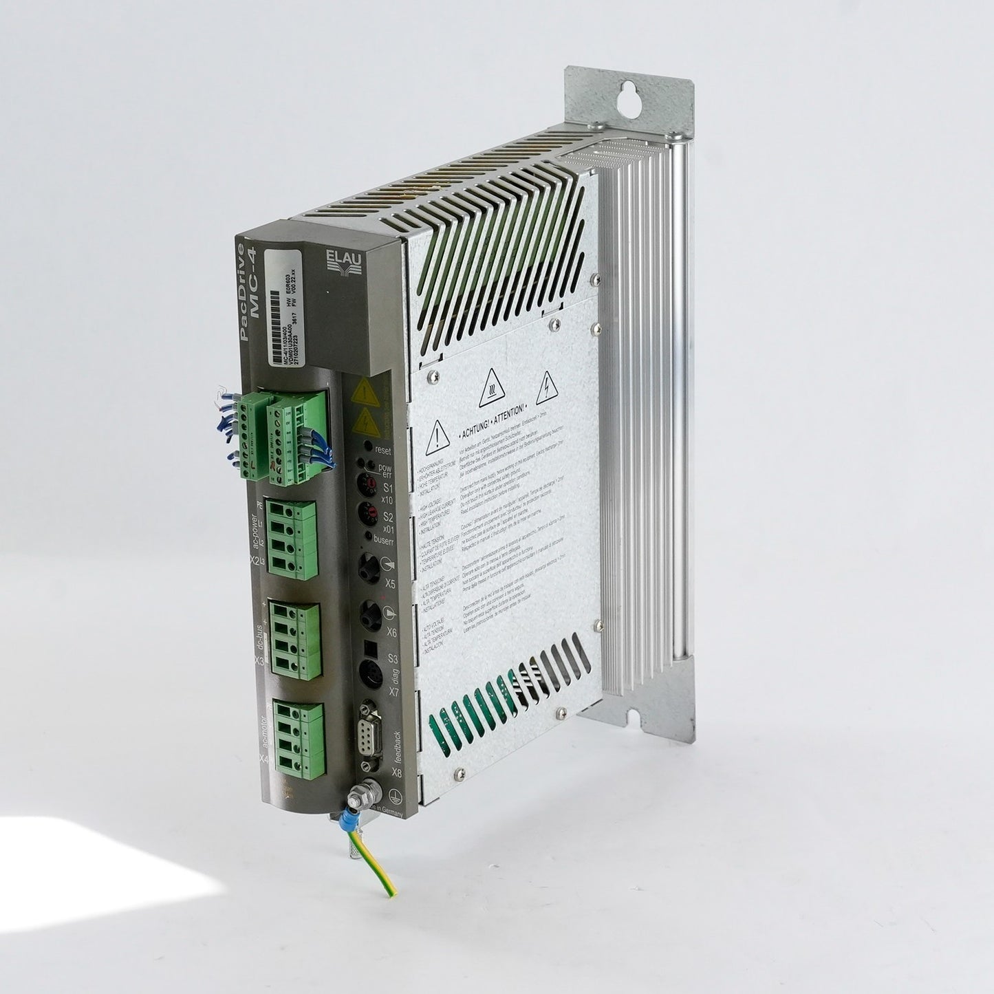 Schneider Electric MC-4/11/03/400 VDM01U30AA00 Pacdrive MC-4 FW V00.22.XX Servo