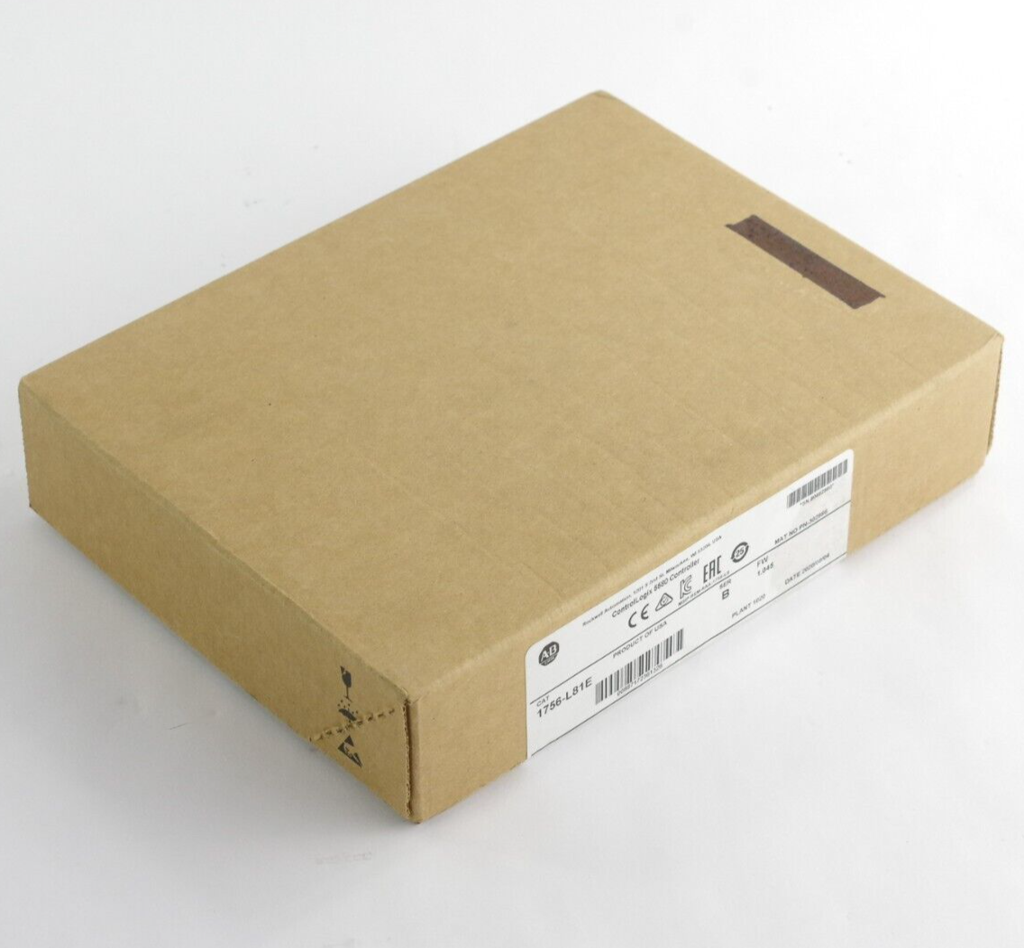 2020 Allen Bradley 1756-L81E Ser B ControlLogix 5580 Controller - Sealed Surplus