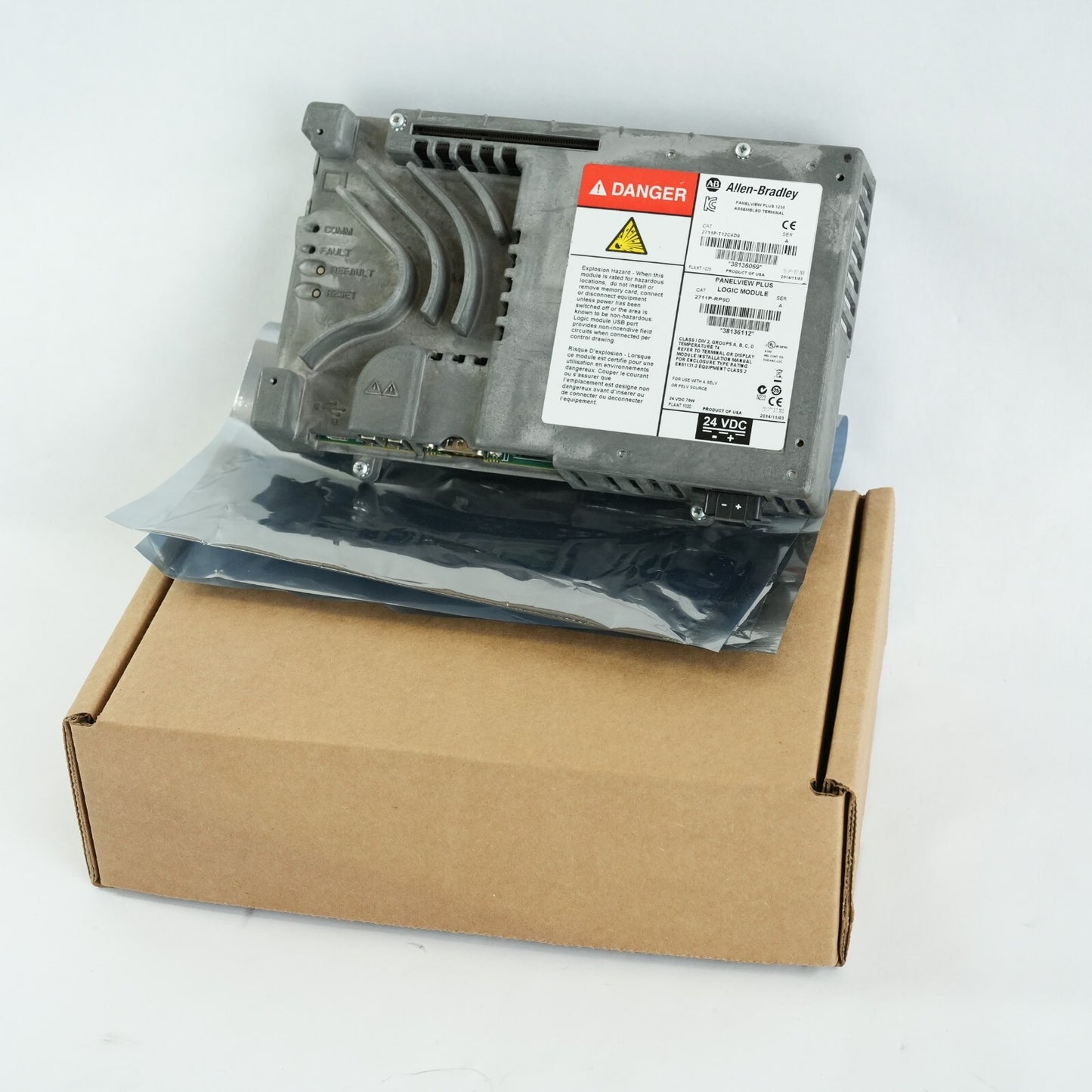 Allen Bradley 2711P-RP9D /A Logic Module 512MB PanelView - Refurbished