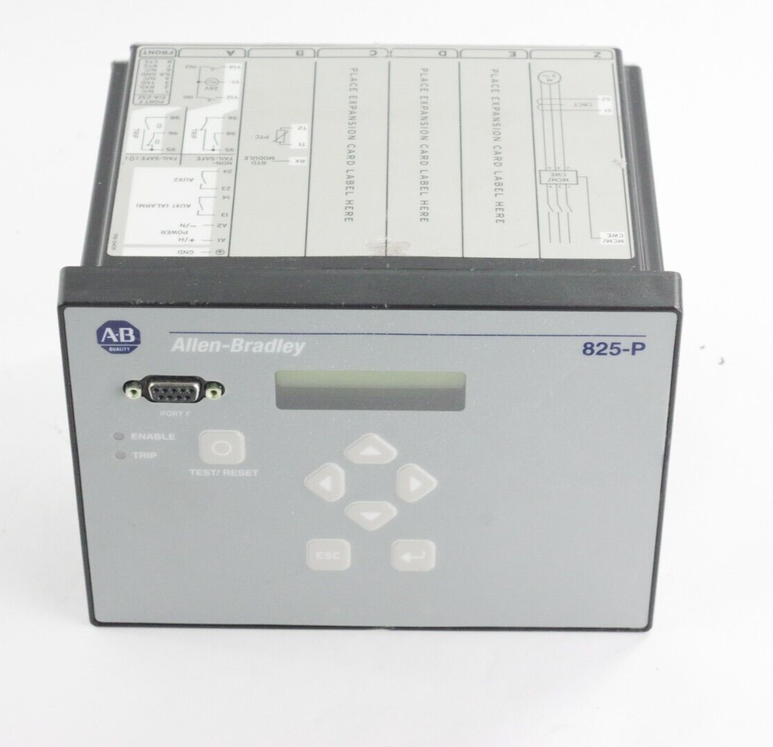 Allen Bradley 825-PD Ser A Modular Protection System 110-250VAC 5AMP 45-65Hz