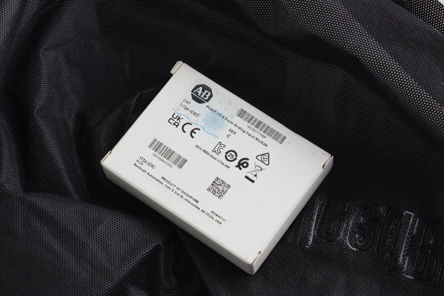 2024 Allen Bradley 1734-IE8C Ser C 8-Point Analog Input Module Sealed Surplus