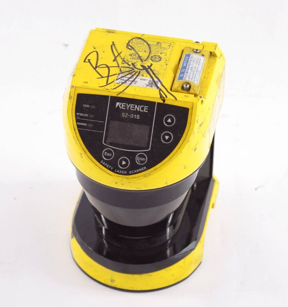 Keyence Safety Laser Scanner SZ-01S 24VDC - For Parts or Repair