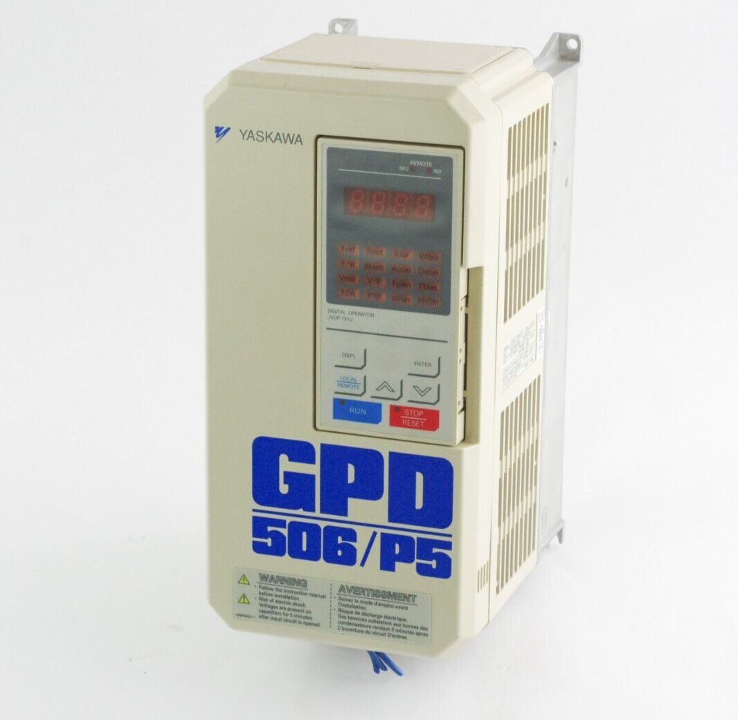 Yaskawa Electric CIMR-P5M43P7 / CIMRP5M43P7 GPD506V-B008 3 Phase Drive