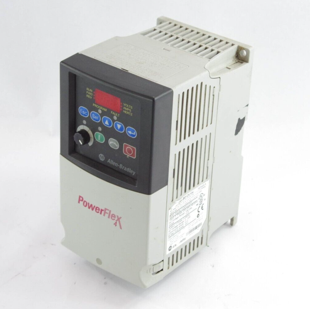 Allen Bradley 22A-B012N104 / 22AB012N104 PowerFlex 4 AC Drive 2.2kW/3.0HP 15.5A