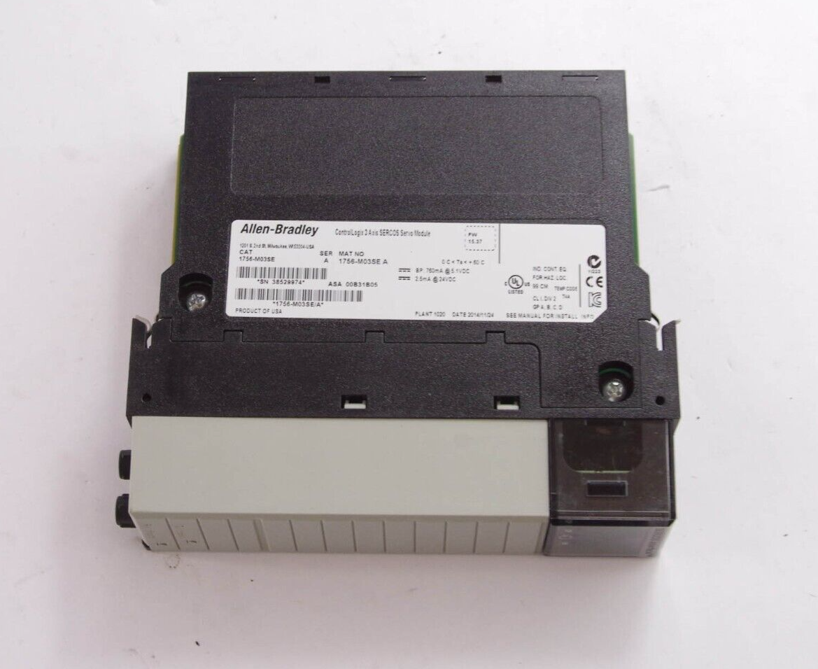 Allen-Bradley 1756-M03SE / 1756M03SE Ser A - ControlLogix SERCOS Servo Module