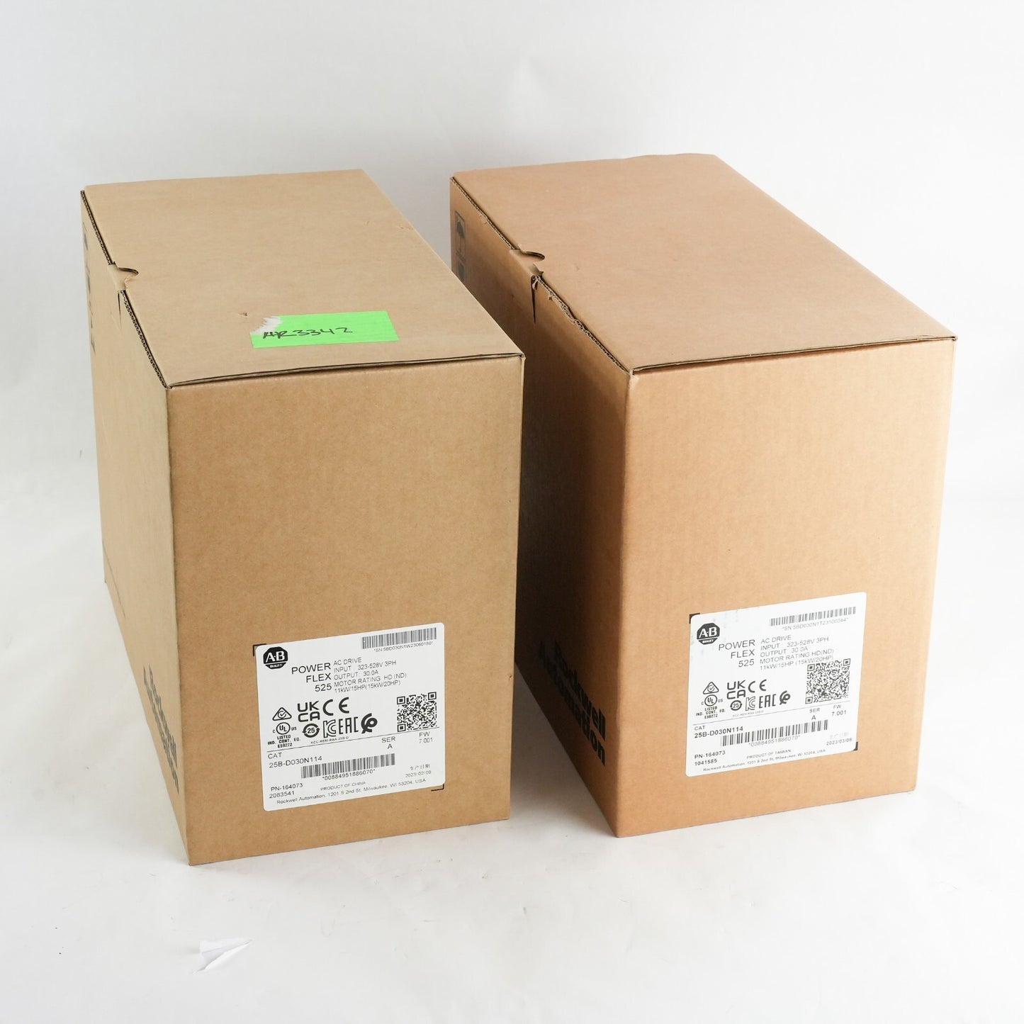 Allen Bradley 25B-D030N114 PowerFlex 525 15kW 20Hp AC Drive