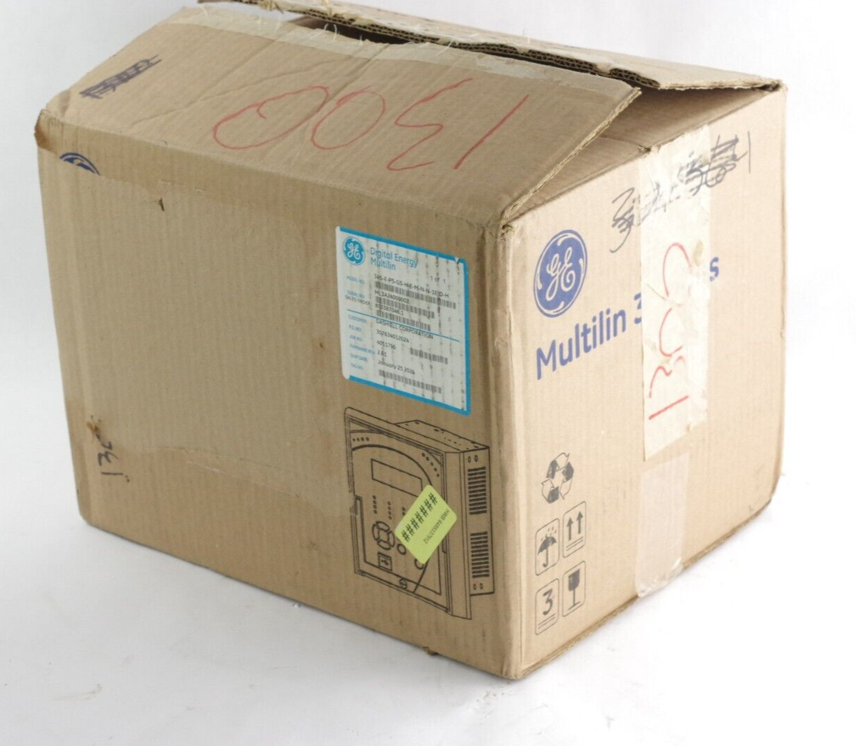GE Multilin 345 Transformer Protection System 345-E-P5-G5-H-E-M-N-N-1E-D-H Open