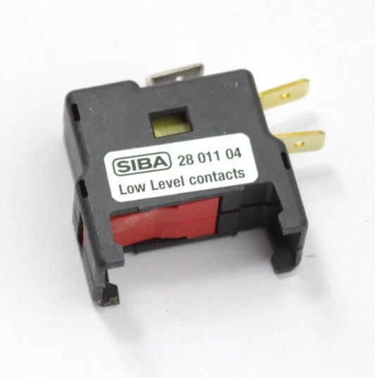 1x SIBA 2801104 / 28-011-04 Low Level Contacts URS M-Switch 5V 1mA