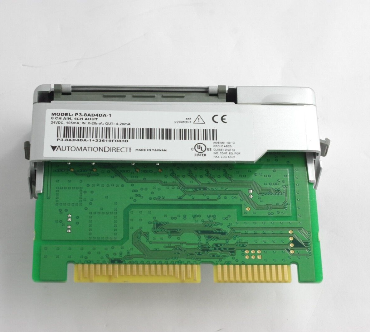 Automation Direct P3-8AD4DA-1 Analog Input/Output Module 24VDC - No Box