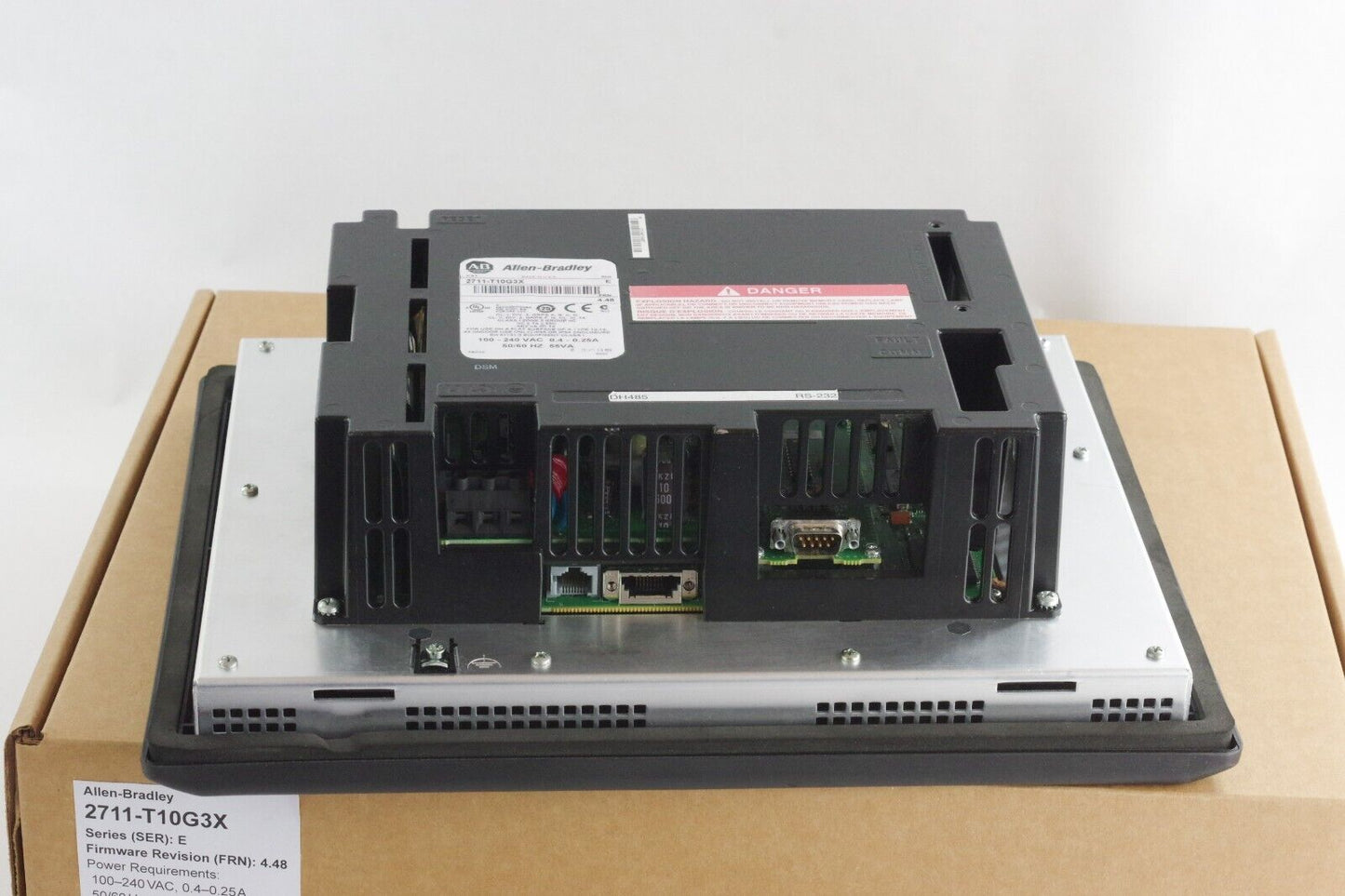 Allen Bradley 2711-T10G3 /E FRN 4.48 PanelView 1000 2711-T10G3X - Refurbished