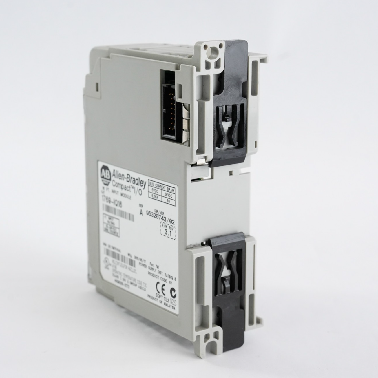 Allen Bradley 1769-IQ16 Ser A CompactLogix 16 Pt 24VDC D/I Module