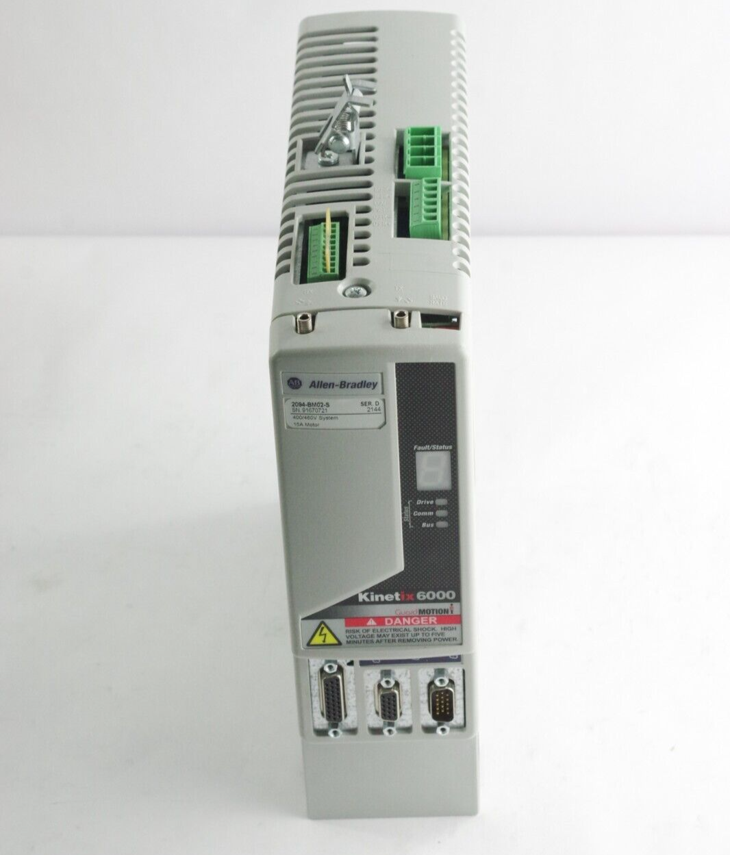 Allen Bradley 2094-BM02-S Ser D Kinetix 6000 2094 15A Axis Module - Installed