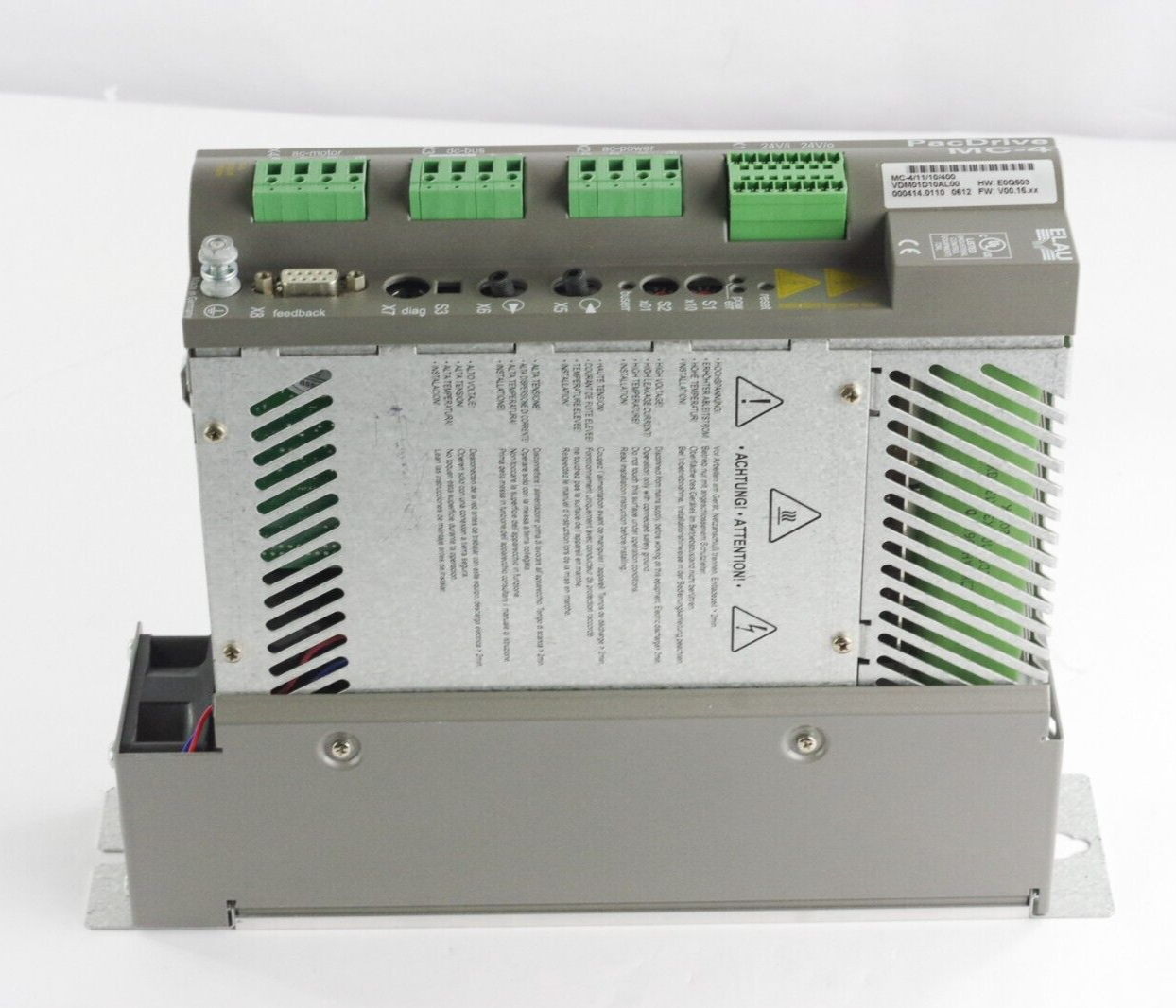 Schneider Electric MC-4/11/10/400 Elau MC-4 PacDrive Servo Drive