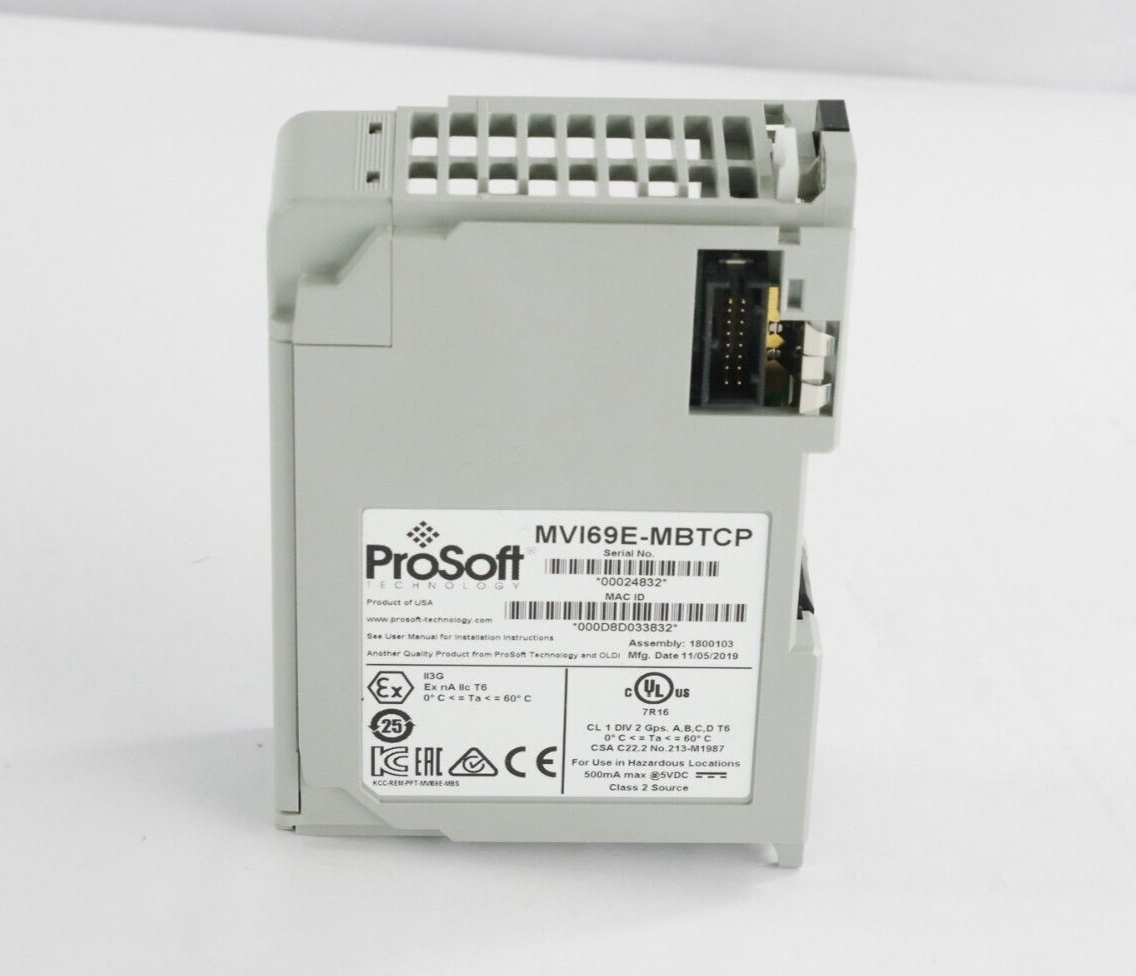 Prosoft MVI69E-MBTCP Modbus Communication Module - No Box