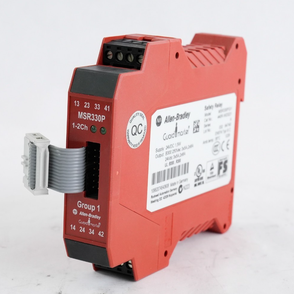 Allen Bradley MSR330PGr1 440R-W23221 Ser A Guardmaster Safety Relay
