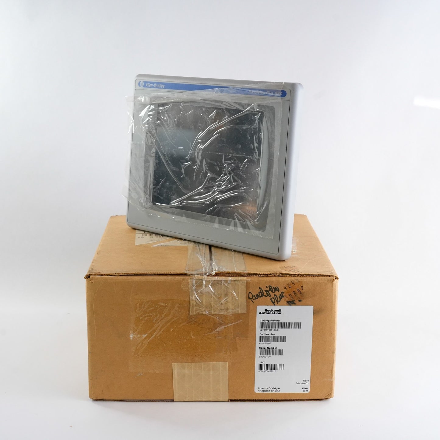 Allen Bradley 2711P-RDT10C /B PanelView Plus 1000 Color Touch Display - Open Box