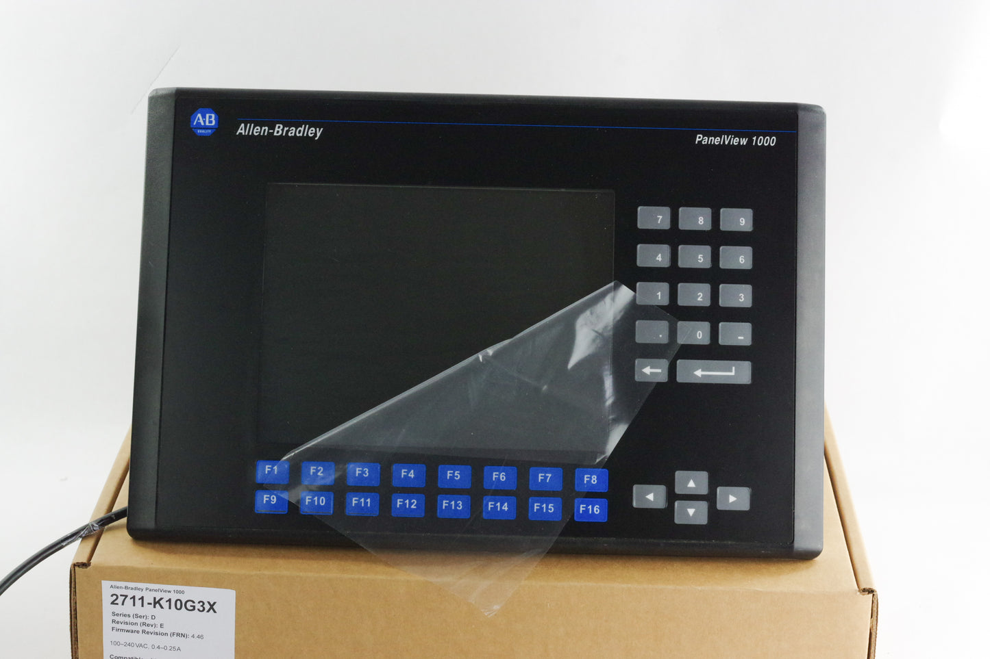 Allen Bradley 2711-K10G3 / 2711-K10G3X Ser D Panelview 1000 - Refurbished