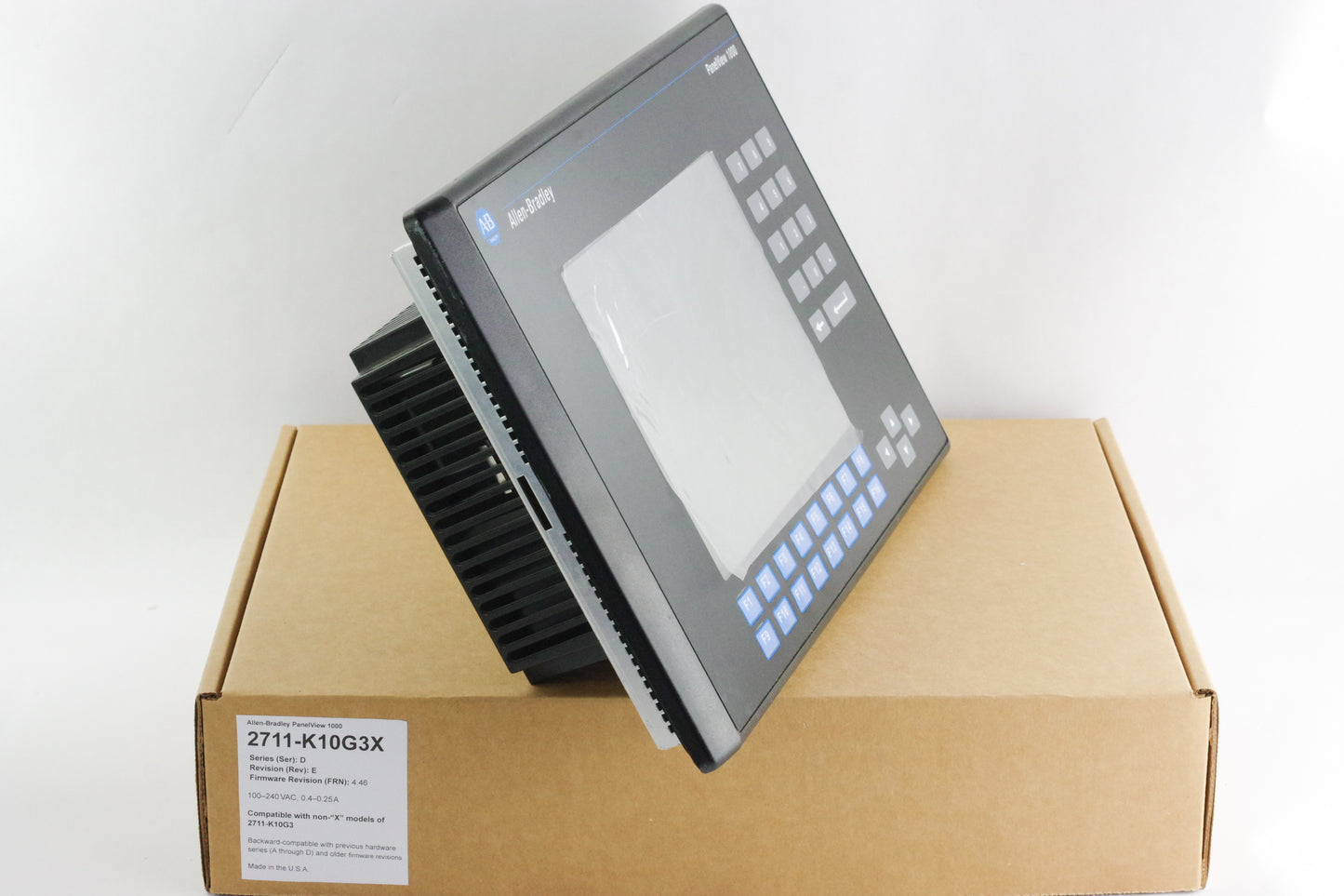 Allen Bradley 2711-K10G3 / 2711-K10G3X Ser D Panelview 1000 - Refurbished