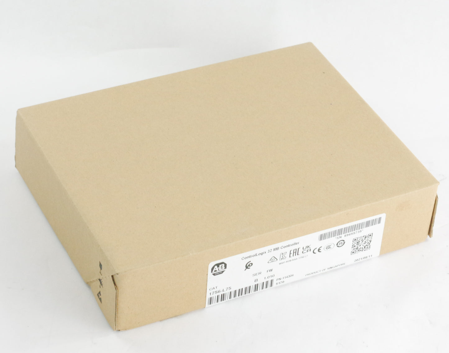 2021 Allen Bradley 1756-L75 /B Processor 32MB - New Surplus (sealed)