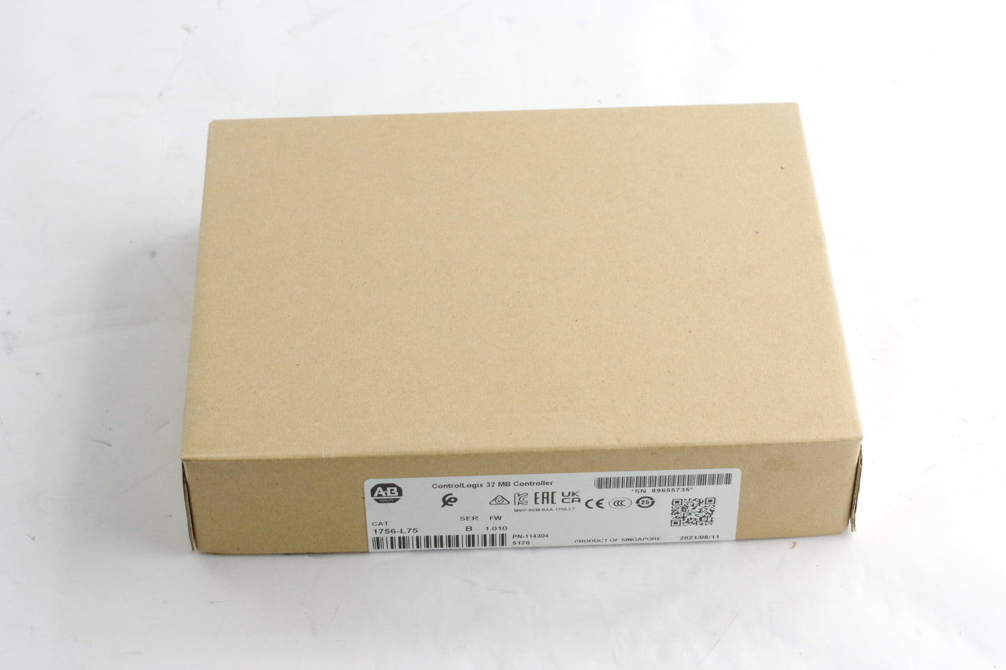 2021 Allen Bradley 1756-L75 /B Processor 32MB - New Surplus (sealed)