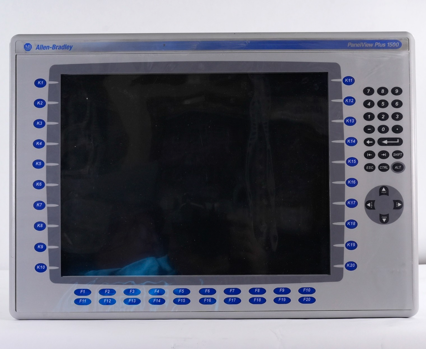 Allen Bradley 2711P-K15C4D1 /A Panelview Plus 1500 Terminal + RP1/E 2711p-RDK15C