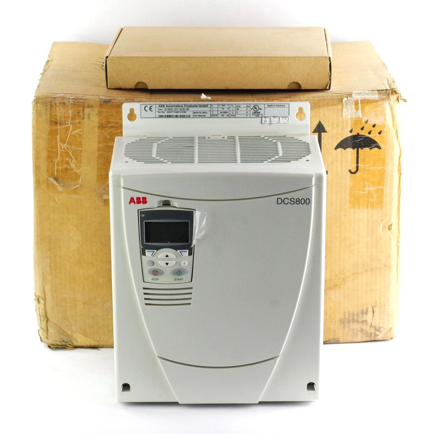 ABB DCS800-S01-0020-05 DC Drive DCS800 Series / DCS800S010020050 - Open Box