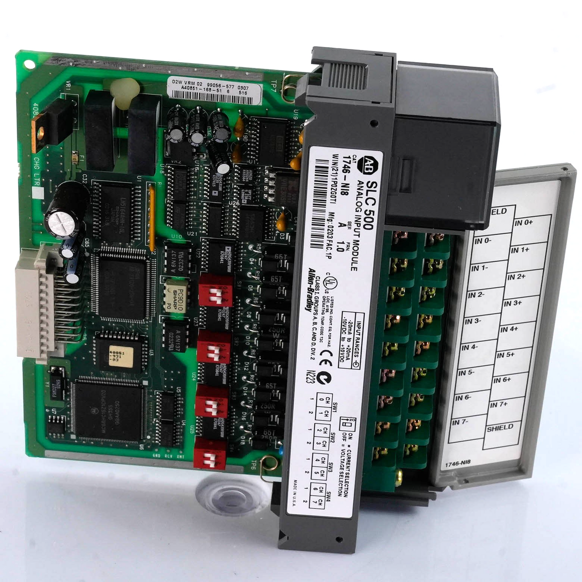 Allen Bradley 1746-NI8 SLC 500 Analog Input Module 8 Channel 1746NI8 1746 NI8