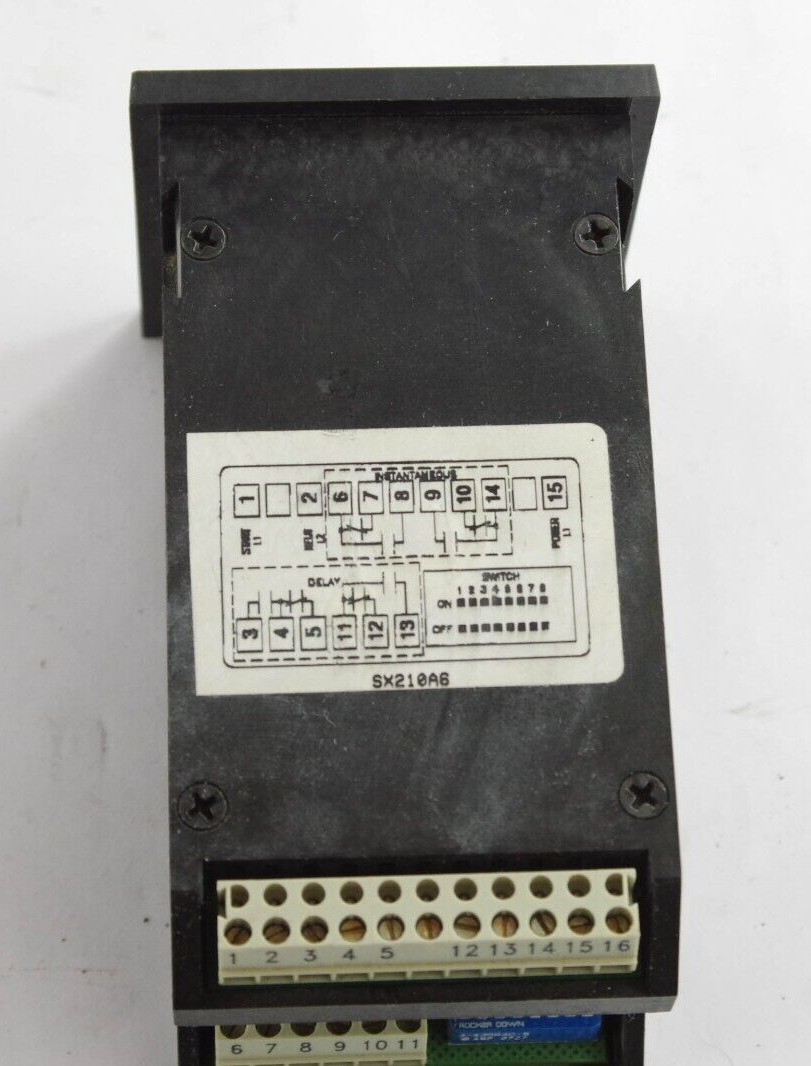 Eagle Signal SX210A6 Electronic Reset Re-set Timer - For Parts or Repair