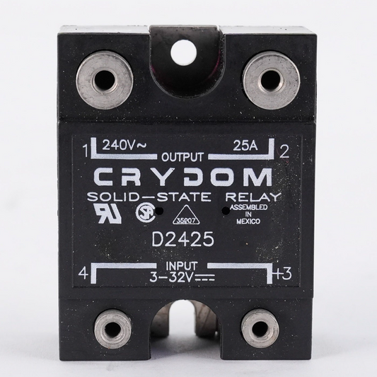 Crydom D2425 Solid State Relay SSR 240V 25A 3-32V Input - Open Box
