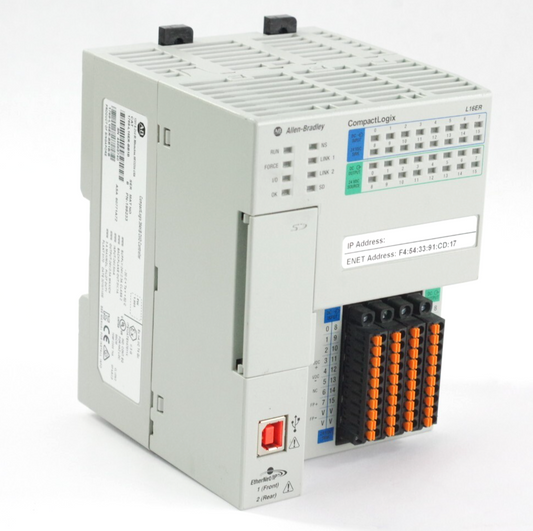 Allen Bradley 1769-L16ER-BB1B /B CompactLogix 384KB DI/O Controller- Refurbished