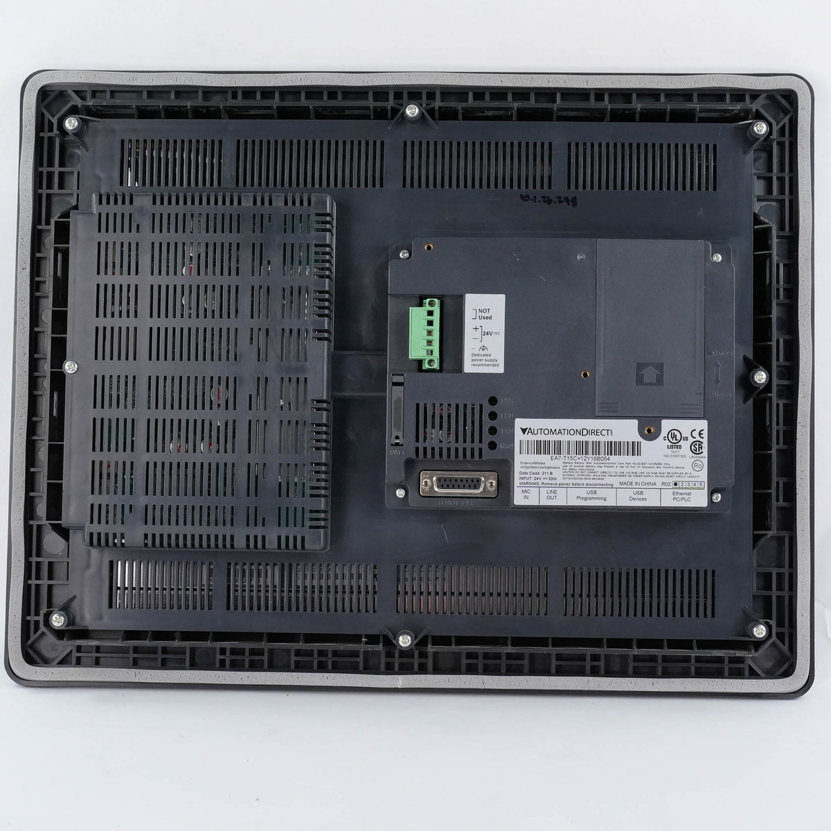 AutomationDirect EA7-T15C C-more 15in TFT Color Touch Screen HMI EA7T15C 24VDC