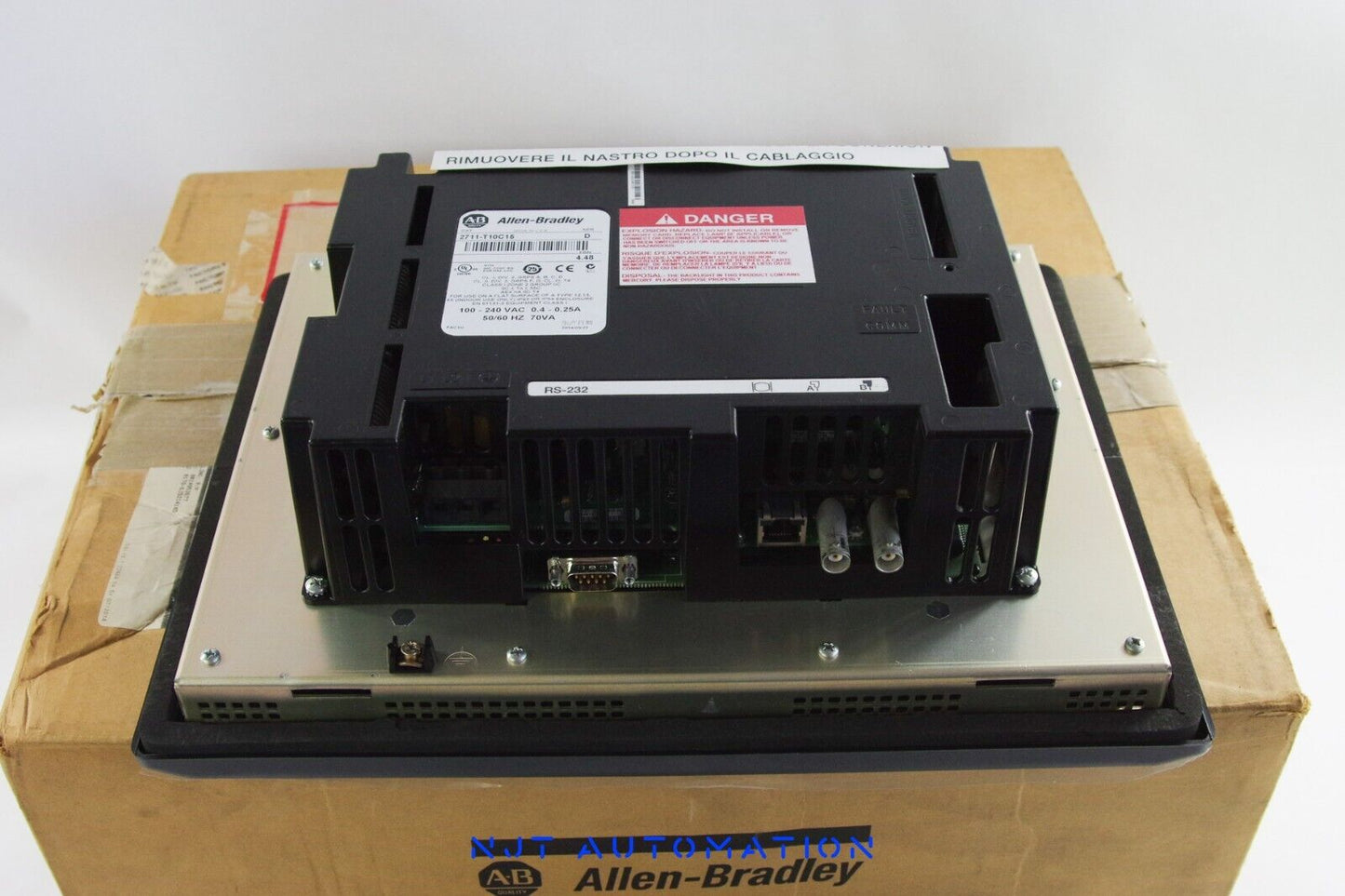 Allen Bradley 2711-T10C15 /D Ser D PanelView 1000 - AB Remanufactured 2014