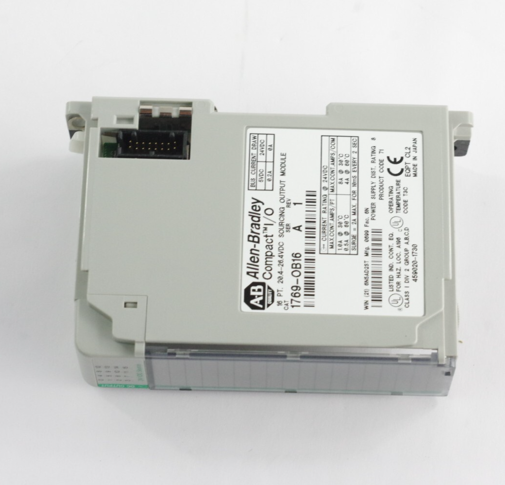 Allen Bradley 1769-OB16 /A Rev 1 CompactLogix 16pt Output Module - No Terminal