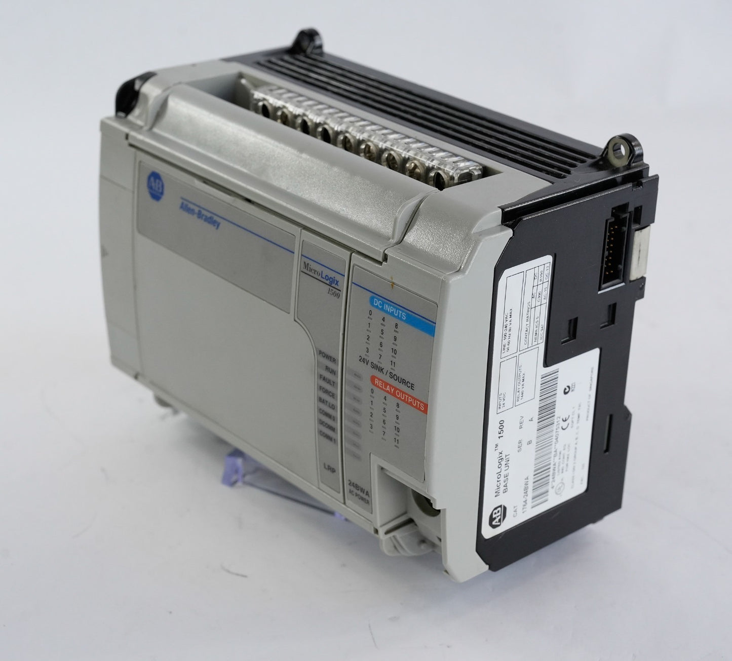Allen Bradley 1764-24BWA /B Rev A MicroLogix 1500 Base Unit 176424BWA