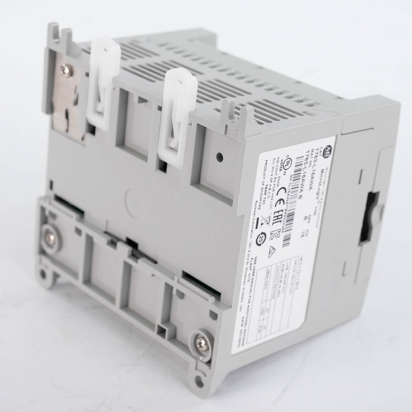 Allen Bradley 1763-L16AWA Ser B MicroLogix 1100 PLC 120/240V AC 1763L16AWA